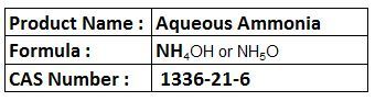 Ammonia compounds