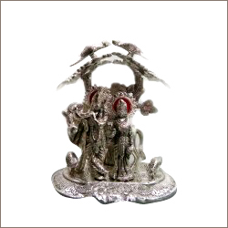 Silver Goddess Statue