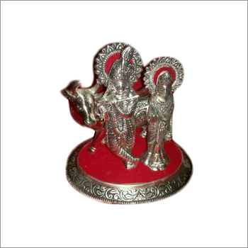 Carved Radha Krishna Statue