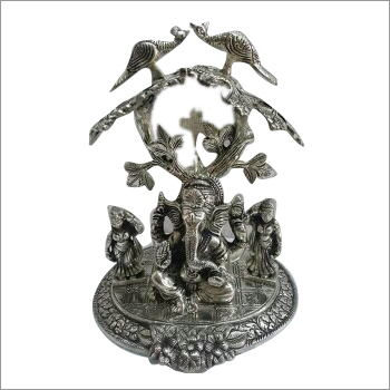 Silver Ganesh Statue