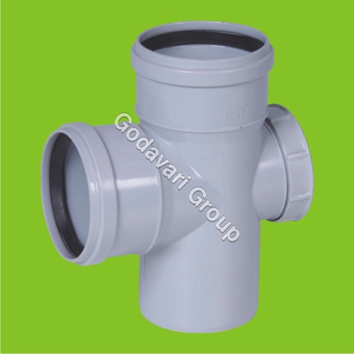 Upvc Swr Ringfit Single Tee With Door