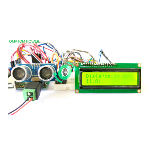 Portable Ultrasonic Range Meter Project - Arduino Based, 2-400cm Range, ±3mm Accuracy | HC-SR04 Sensor, LCD Display, Portable Design