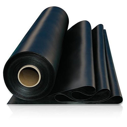 Natural Rubber Sheet - Flexible 1/4 Inch Thickness, Non-Marking and Chemical Resistant