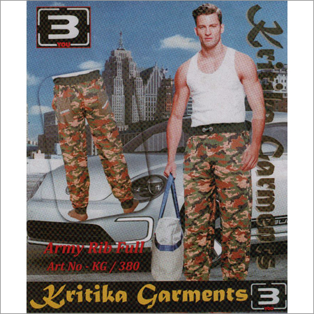 Men's Army Rib Full Pant