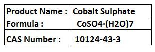 Cobalt Compounds