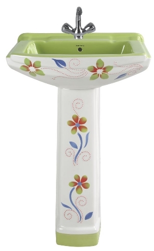 Antique Pedestal Wash Basin