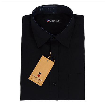 Black Linen Shirt - Customized Fit Full Sleeves | Breathable Soft Texture Allergy-Friendly for Confident Summer Wear