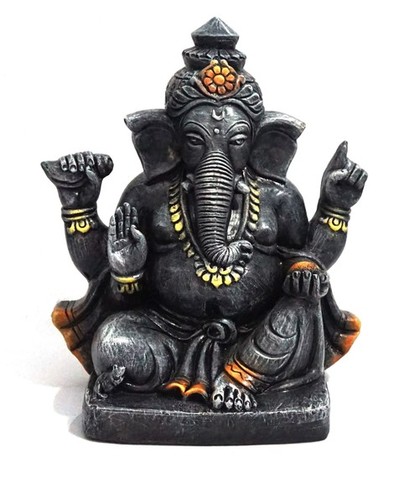 Non Toxic Ganesha Sitting Antique