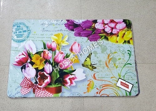 Floral Printed 3D Mat(40*60)cm
