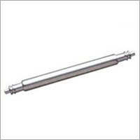 Silver Double Flange Spring Bars For Watch