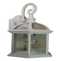 Trans Globe Lighting 4181 Wh Outdoor Wentworth 15.75" Wall Lantern, White