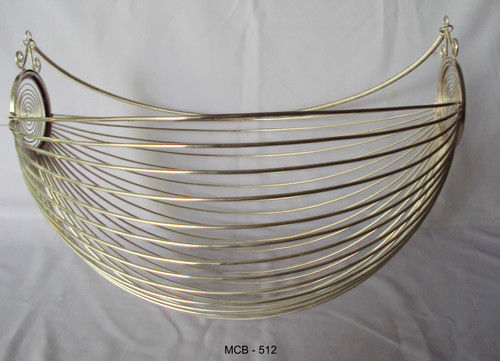 BASKETS - Metal 12x12x6 Inches, Silver | Durable, Stylish, Lightweight, Versatile, Easy Storage