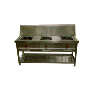 Three Burner Chinese Gas Range
