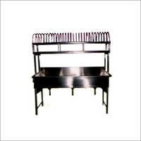 Sink With Plate Rack