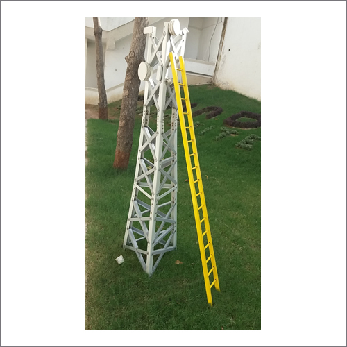 FRP Telecom Signal Tower With Ladder