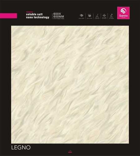 Polished Porcelain Tiles - 600x600 mm, 9 mm Thickness | Acid-Resistant, Antibacterial, Wear-Resistant, Gloss and Matt Finish, Non-Slip Design