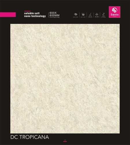 Soluble Salt Vitrified Tiles Size: 600X600 Mm