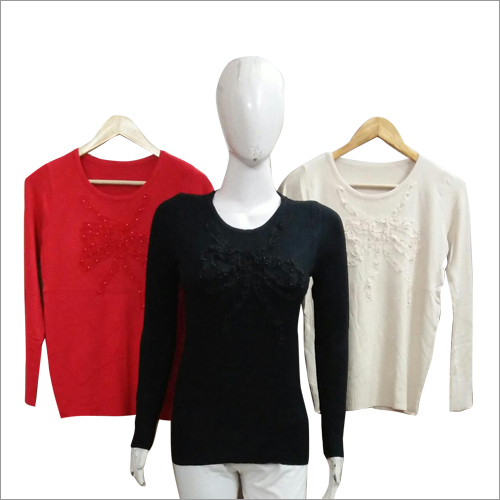 Womens Tops - Cotton, S-XL, Black | Soft Fabric, Stylish Design, Comfortable Slim Fit, Long Sleeve, Hip Length