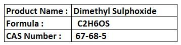 Dimethyl Sulphoxide
