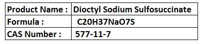 Dioctyl Sodium Sulfosuccinate