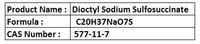 Dioctyl Sodium Sulfosuccinate