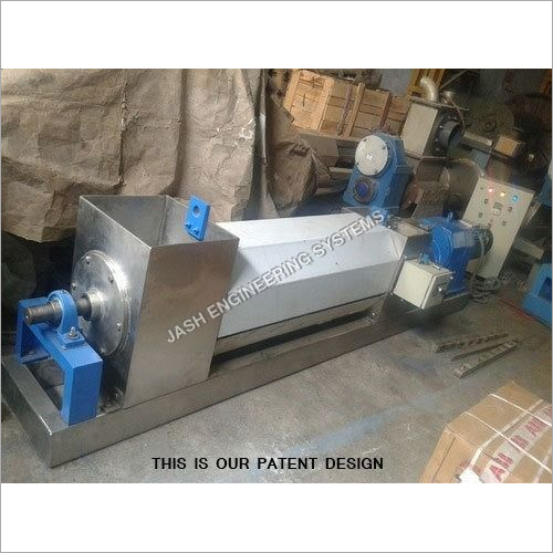 Metal Dewatering Screw Press - Color: Silver