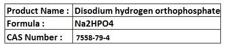 Disodium Hydrogen Orthophosphate - White Crystalline Powder Na2HPO4 | Food Additive Water Softener Versatile High Purity
