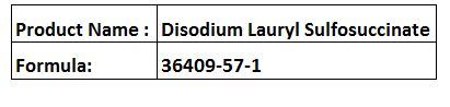 Disodium Lauryl Sulfosuccinate