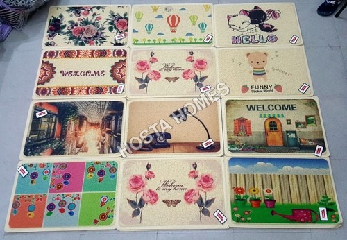 Muti Design Printed Super Duper Combo Pvc Door Mats (40*60)cm