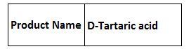 D-Tartaric acid