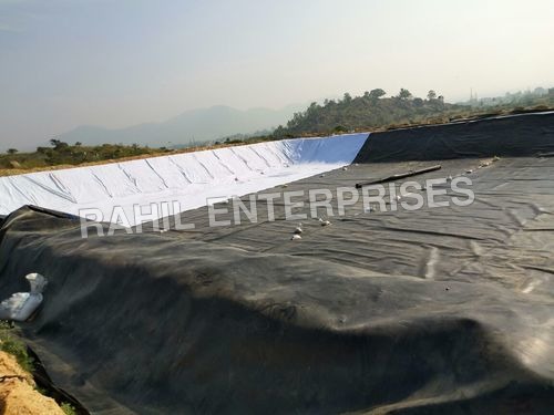 Pond with GEO Textile