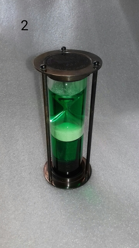 Brass Hourglass Sand Timer