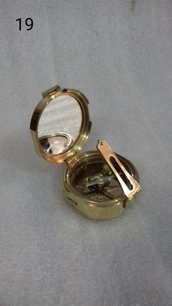 Antique Brass Compass