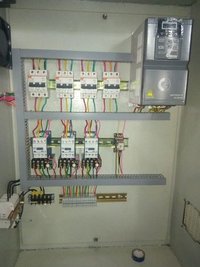 Control Panel Cabinet - Sheet Steel, 600x400x200 Mm, 480v, Ip65, 8 Circuits | Industrial Automation And Process Control, 25 Kg Weight