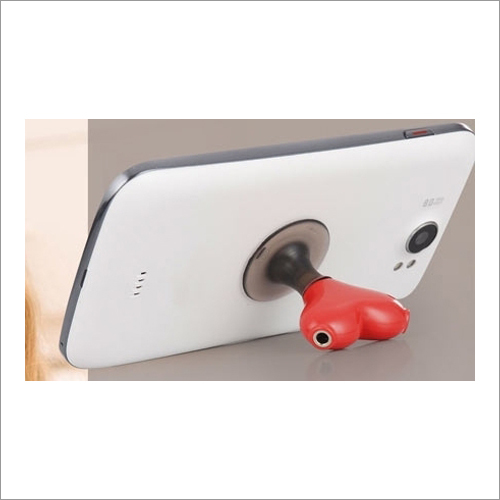 Vacuum Mobile Stand with Earphone Splitter