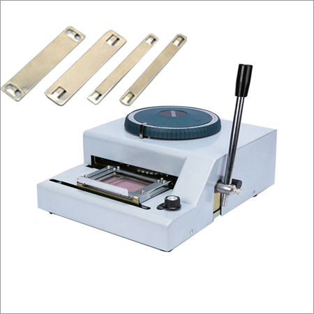 Manual Ss Tag Embossing Machine