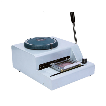 PVC Card Embossing Machine PVC Card Embossing Machine