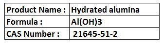 Hydrated alumina