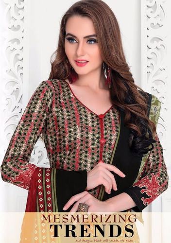 UNSTITCHED PRINTED DRESS MATERIAL