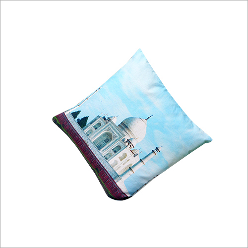 Taj Mahal Design Cushion Cover