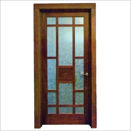 Wooden Glass Door
