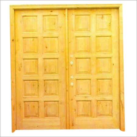Finished Solid Wooden Panel Doors