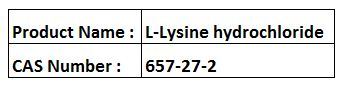 L-Lysine hydrochloride