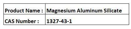 Magnesium Aluminum Silicate - MgAl2Si3O10 1-10Î¼m Particle Size 99% Purity | High Purity Fine Particle Size Good Dispersion Excellent Stability
