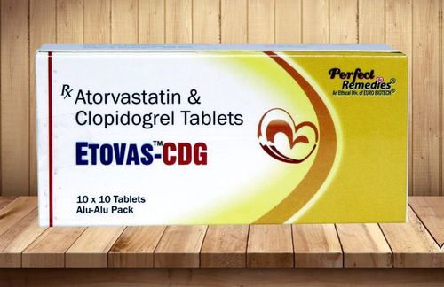 Atorvastatin 10 mg & Clopidogrel 75 mg