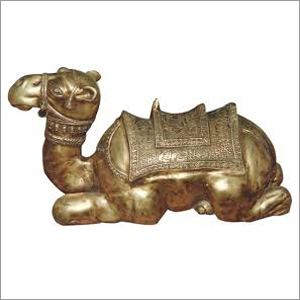 Brass Camel Statue