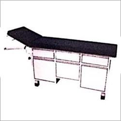 Examination Couch - Iron Material, One-Piece Design, Durable Build | Optimized Accessibility, Versatile Sizes for Hospital Use