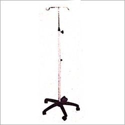 I.V. Stand - Stainless Steel Rod with Adjustable Height, Heavy-Duty Cast Iron Base for Excellent Stability, Water and Rust Resistant