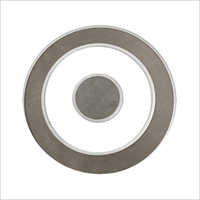 Polymer Melt Rimmed SS Filter Screen - Stainless Steel, Round Shape, Silver Color | Fine Woven Wire Mesh For Efficient Filtration