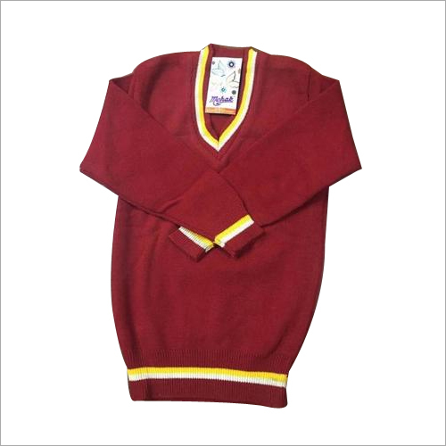 Knitted School Sweater